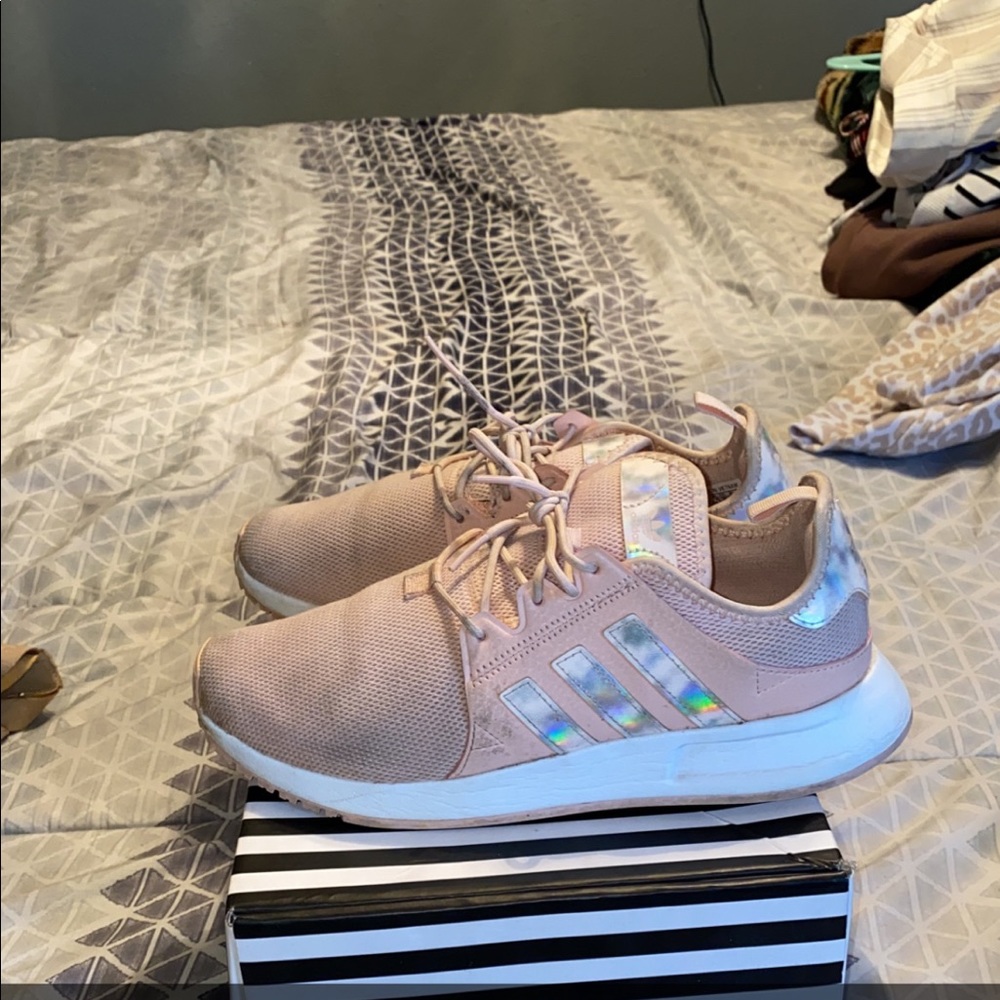 Light pink adidas